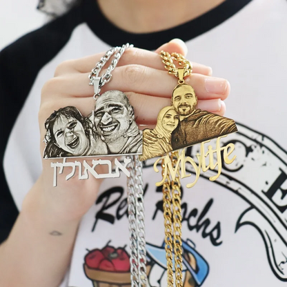 Personalized Engraved Necklace